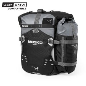 Kidsinkbooks 30L Backcountry Bike Pannier Kit – Durable & Waterproof Saddle Bags (V2.5)